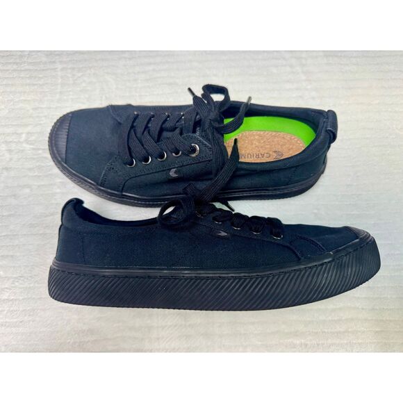 CARIUMA OCA Canvas Low Top Sneaker Black, Sz 9 - Picture 3 of 14